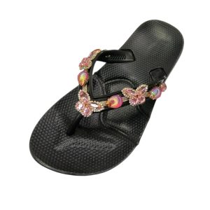 Chinelo Anatômico Dg Shoes Feminino Bordado